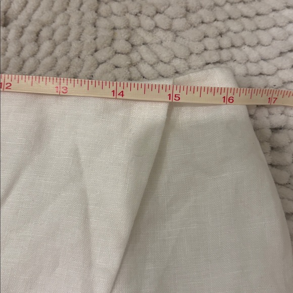Quince 100% European Linen Skort | White | Women’s Size 14 | EUC - Picture 16 of 17